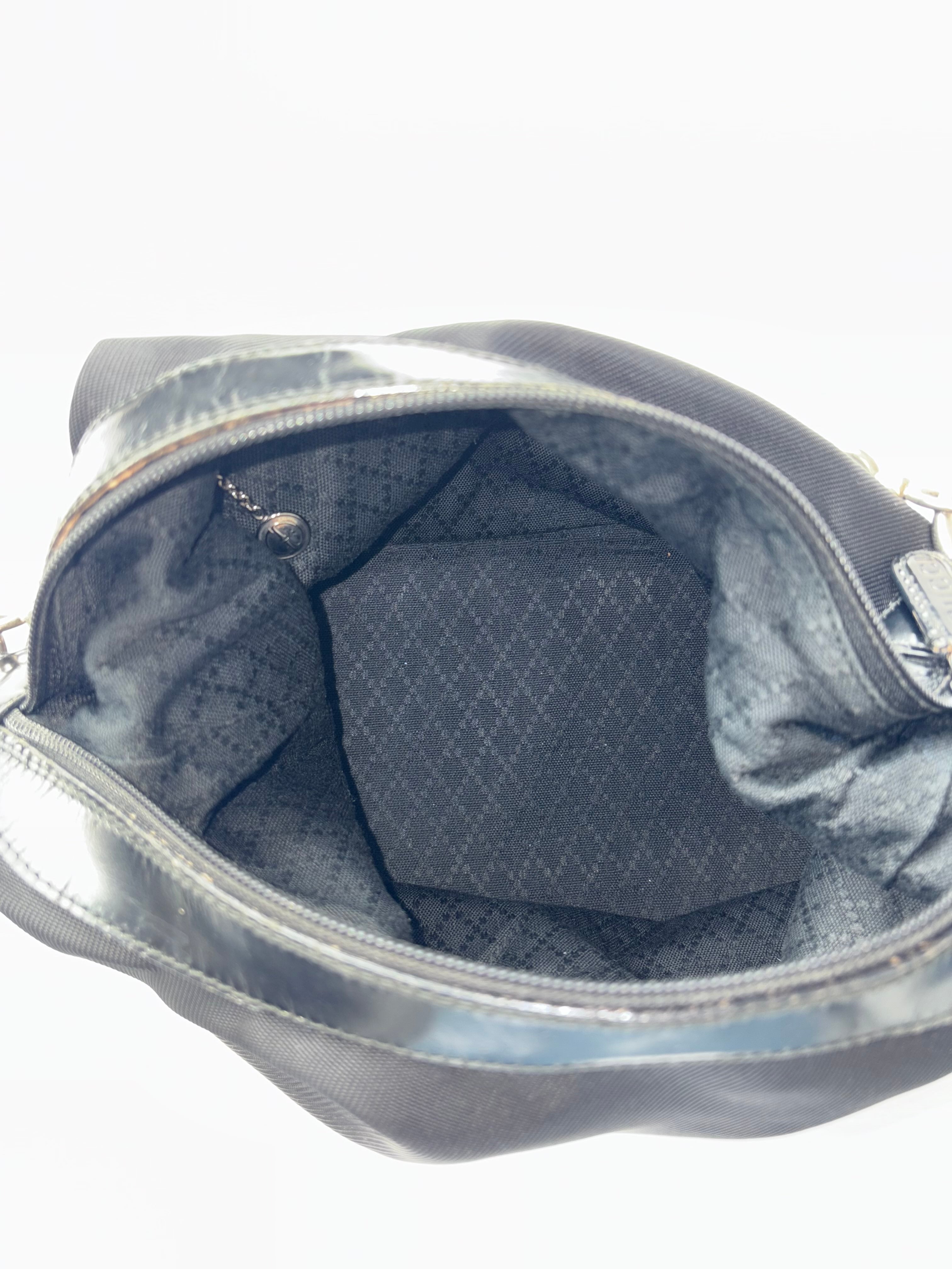 Gucci Mini Bamboo Shoulder Bag in Nylon (Tom Ford era)