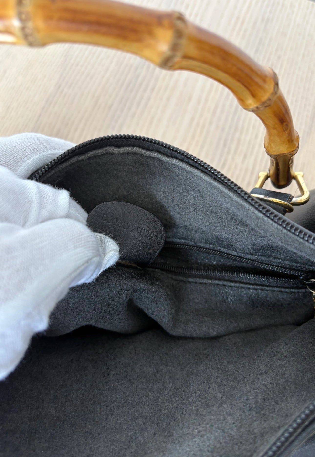 Gucci Bamboo Bowling Bag