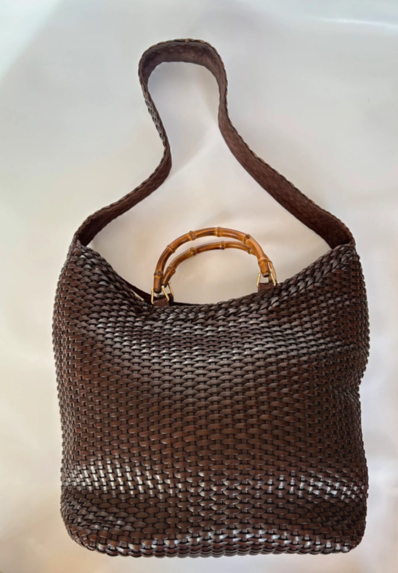 Gucci by Tom Ford SS1996 – Vintage Bamboo Bag Interaccio Leather