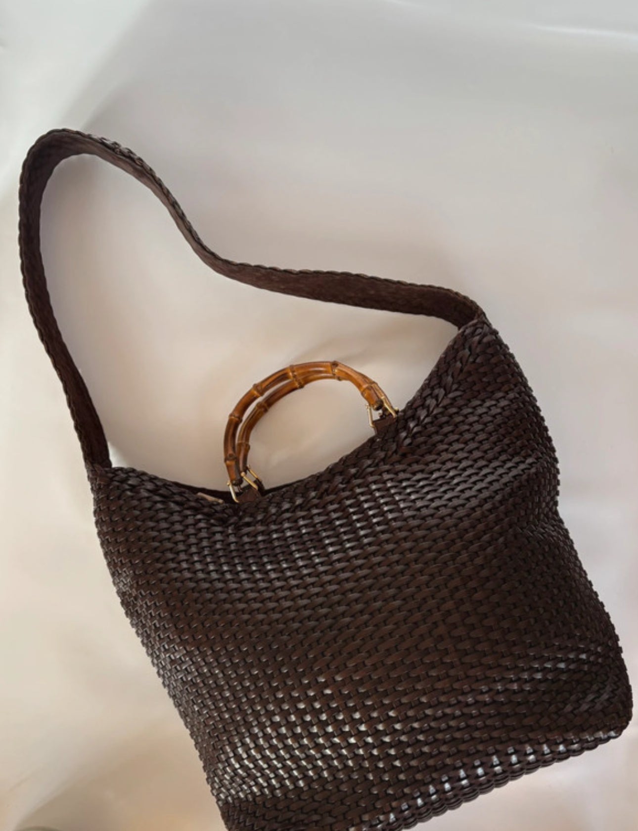 Gucci by Tom Ford SS1996 – Vintage Bamboo Bag Interaccio Leather