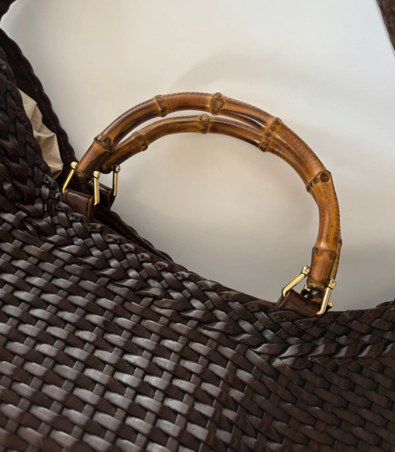 Gucci by Tom Ford SS1996 – Vintage Bamboo Bag Interaccio Leather
