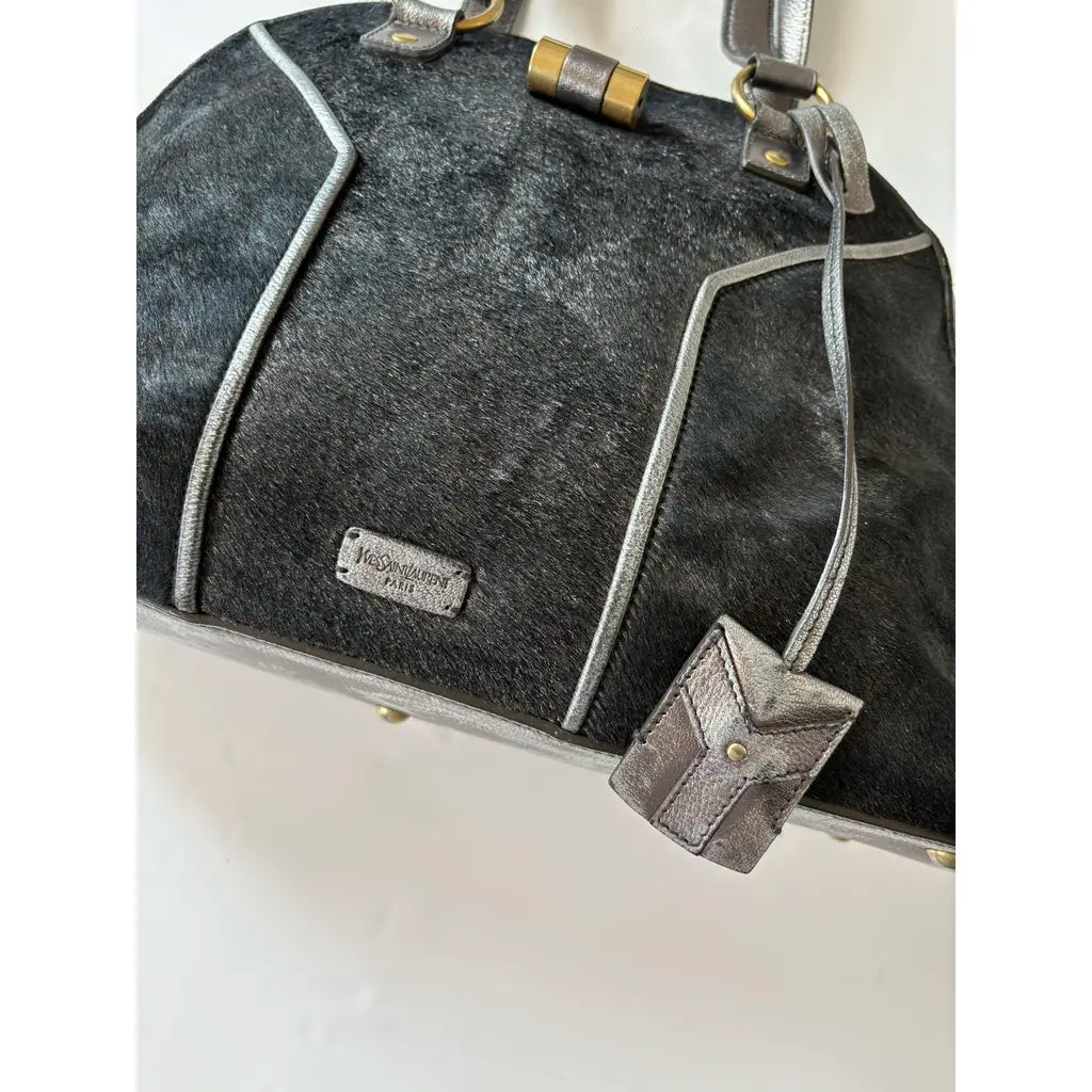 Rare Saint Laurent Muse Bag in Pony Hair (Tom Ford Era)