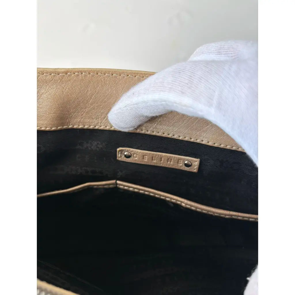 Celine Boogie Bag - Shiny Brown