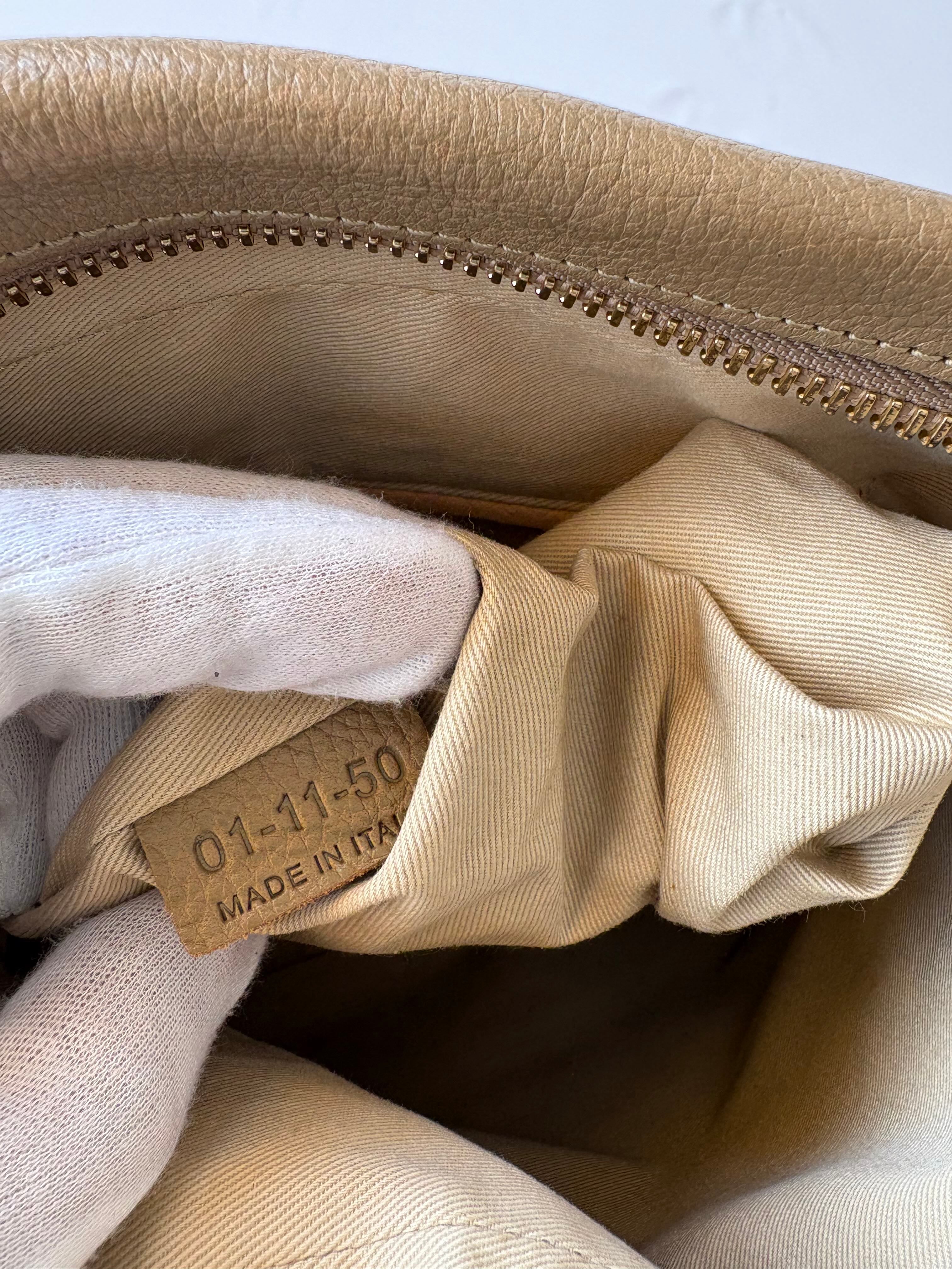 Chloe Paraty Bag in Taupe Calfskin