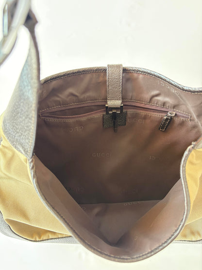 Vintage Gucci Jackie Hobo Bag in Nylon (Tom Ford Era)