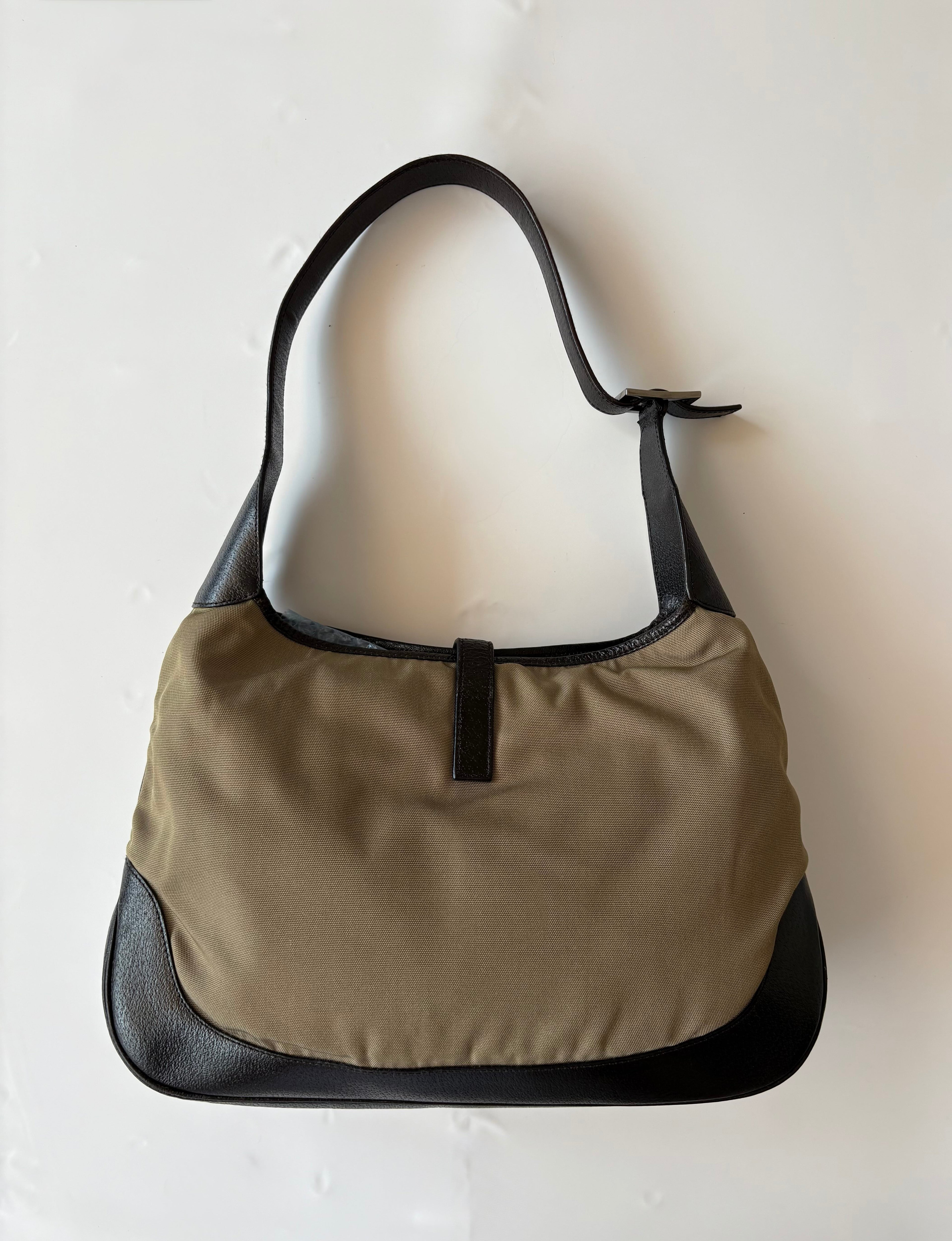 Vintage Gucci Jackie Hobo Bag in Nylon (Tom Ford Era)