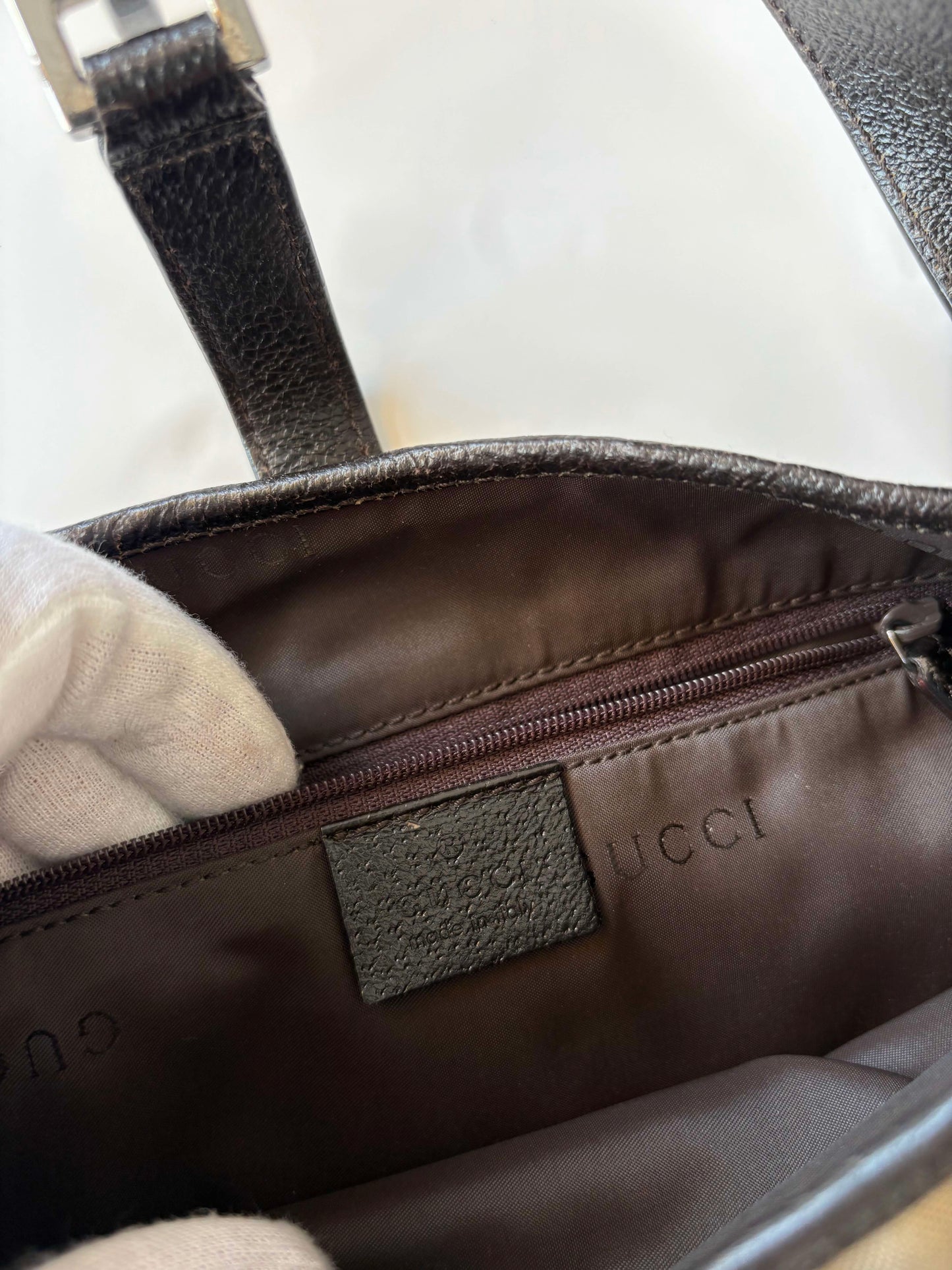 Vintage Gucci Jackie Hobo Bag in Nylon (Tom Ford Era)