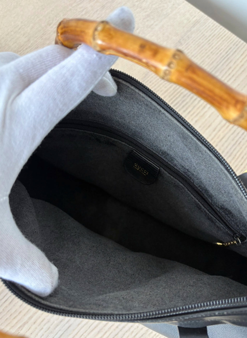 Gucci Bamboo Bowling Bag