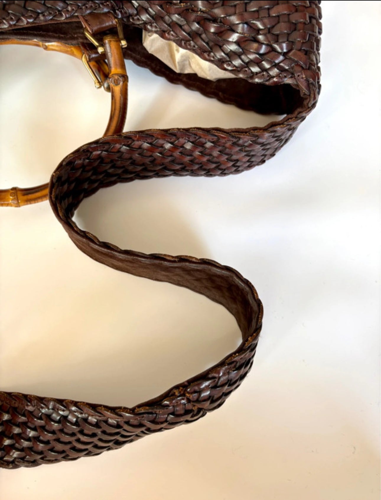 Gucci by Tom Ford SS1996 – Vintage Bamboo Bag Interaccio Leather