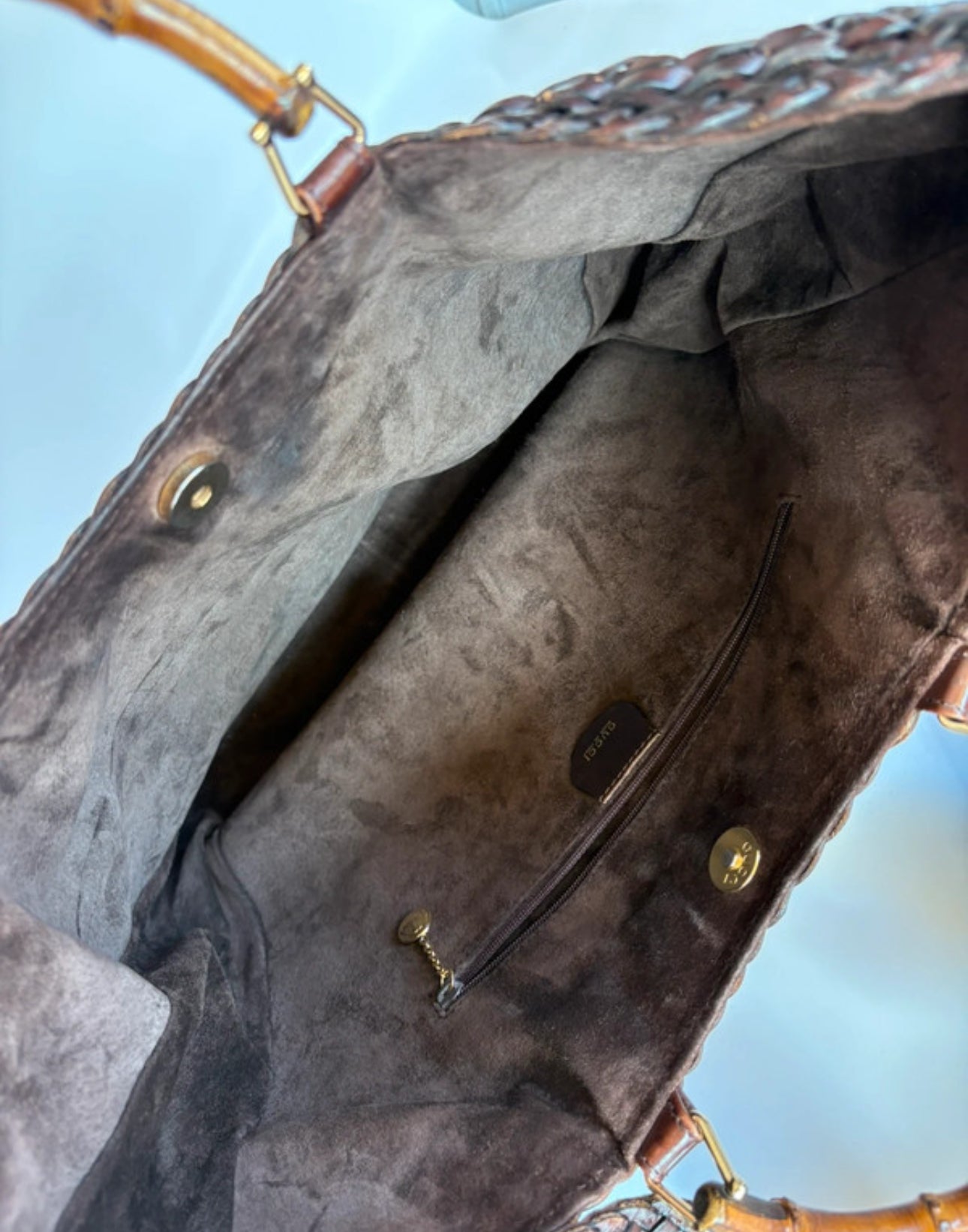 Gucci by Tom Ford SS1996 – Vintage Bamboo Bag Interaccio Leather