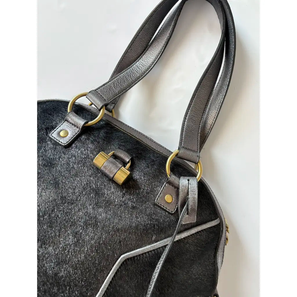 Rare Saint Laurent Muse Bag in Pony Hair (Tom Ford Era)