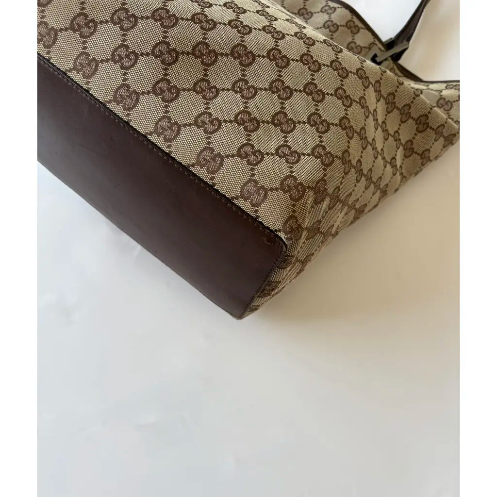 Vintage Gucci Monogram Tote Bag