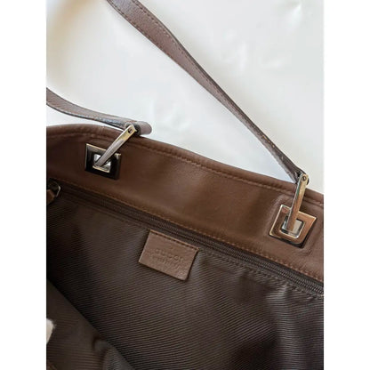 Vintage Gucci Monogram Tote Bag