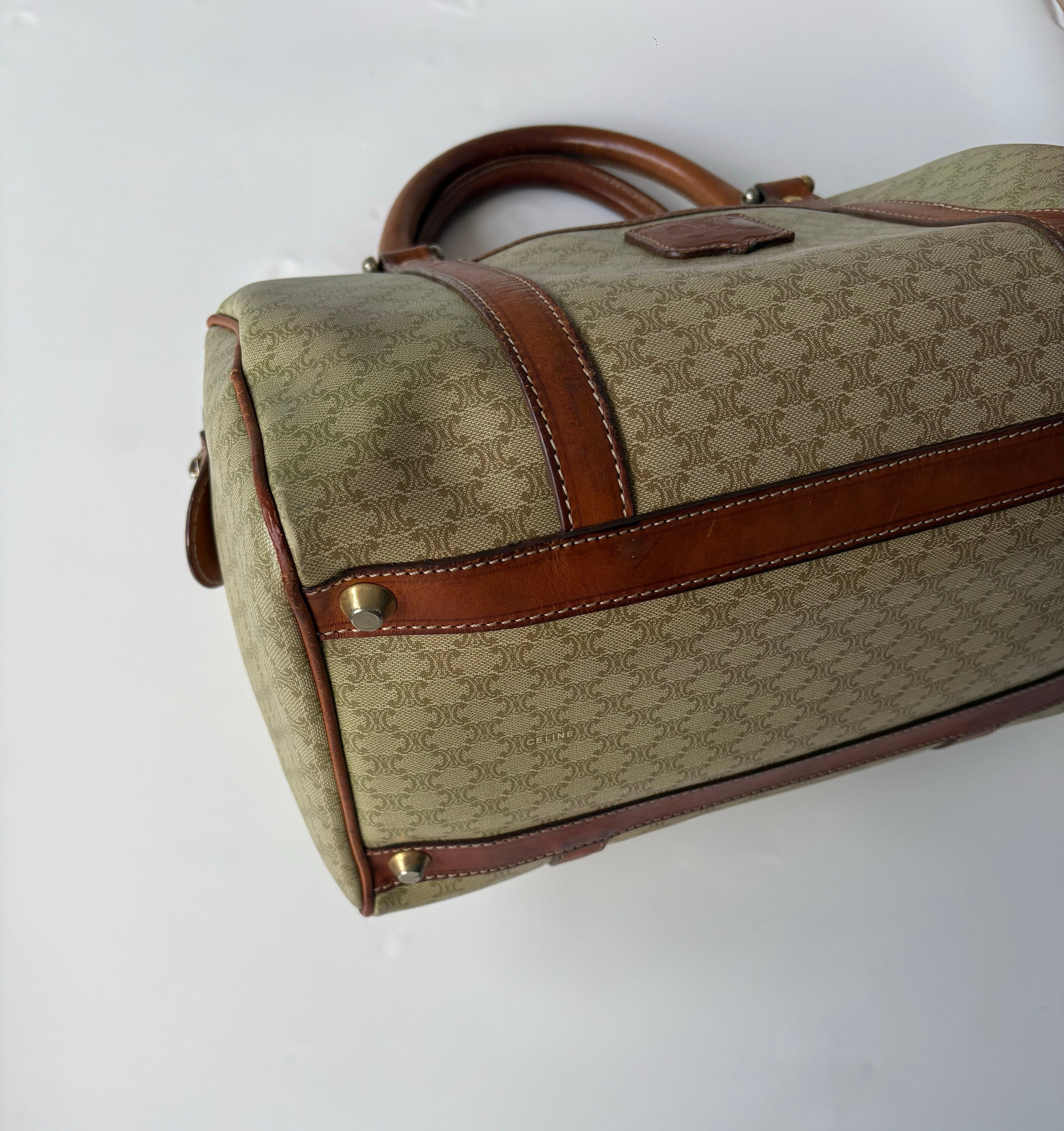 Celine Boston Bag Macadam